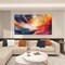 Colorful Wall Art | Abstract Canvas Art | Pictures for Living Room Wall Decoration | Contemporary Home & Office Decor | Colorful Large Wall Art | Bedroom Decor Aesthetic 24×48in